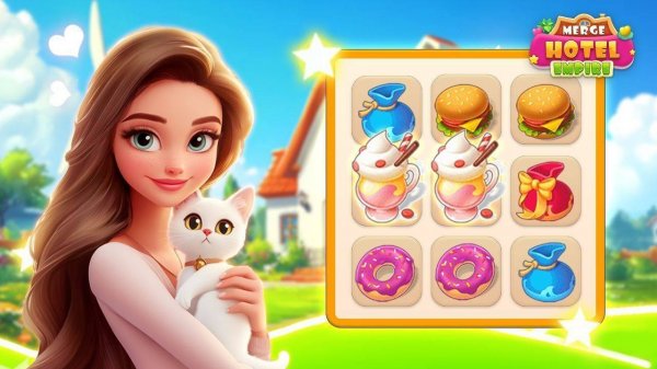 Hotel Mansion Merge Puzzle