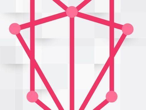 Dot Linking Logic Art