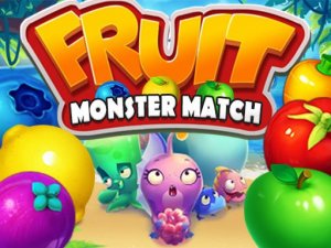 Fruit Monster Match Puzzle