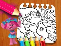 Les Trolls Coloring Book Online Game