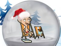 Mr Bean Christmas Star Search