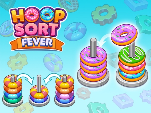Hoop Sort Quest - Color Puzzle