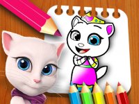 Angela Creative Coloring Book Game