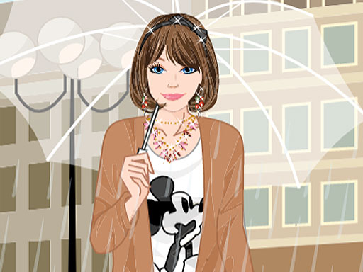 Rainy Day Style Dress Up Game