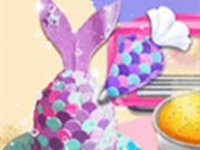 Magical Mermaid Cake Baking Game