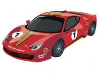Sports Car Coloring Puzzle