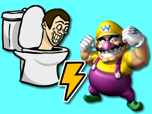 Speed Dash Racing: Wario vs Skibidi