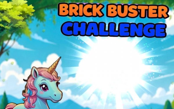 Brick Buster Unicorn Challenge: Block Breaking Puzzle Game Online