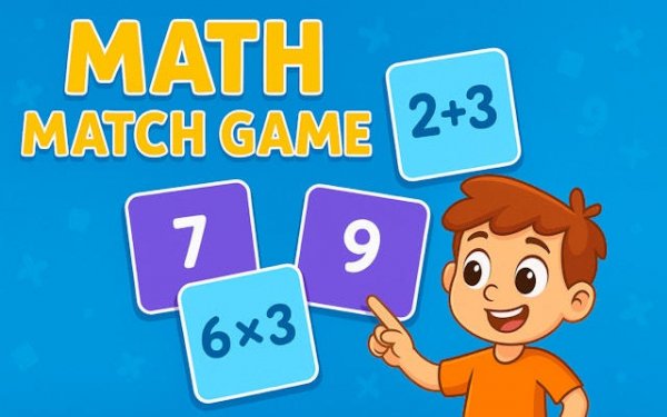 Math Match Game: Memory & Brain Training Online Puzzle