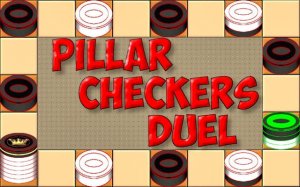 Pillar Checkers Duel - Online Tower Strategy Game
