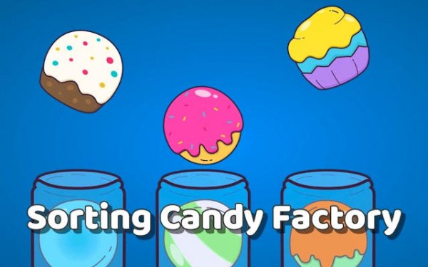 Sorting Candy Factory: Logic Puzzle Game Online