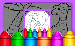 Easy Animal Coloring Pages For Kids Online Game