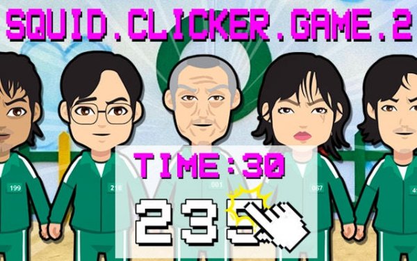 Squid Clicker Game 2 - Fast Click Challenge Online Game