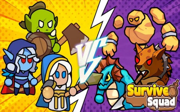 Survive Squad: Hero Strategy RPG Online Game