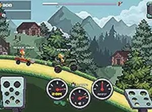 Pixel Trail Rider
