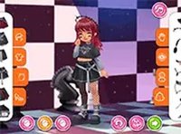 Kiddo Emo Style Dress Up Game