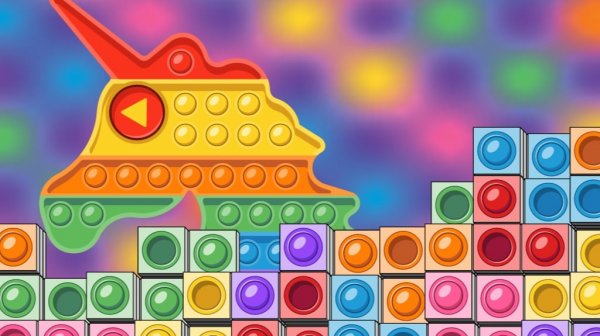 Popit Spinner Collapse Puzzle