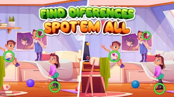 Spot the Differences Puzzle